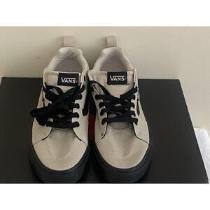 Vans Men’s Filmore Sneaker Skateboard Shoes Canvas‎ Taupe Black Size 8